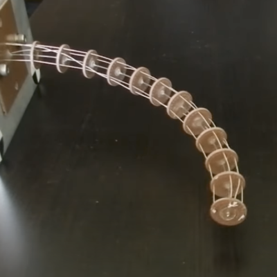 Continuum Robot with General Tendon Routing